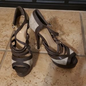 Stiletto heel sandals